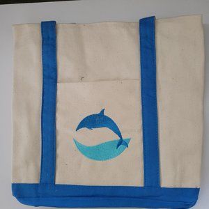 Dolphin Beach Bag